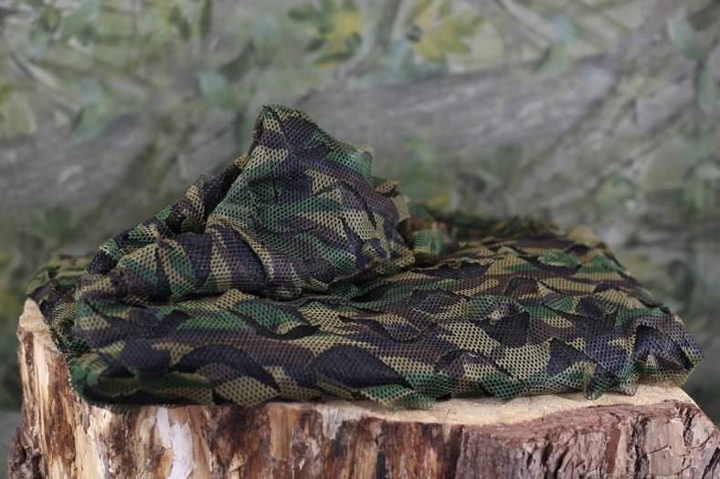 Camouflagenet Woodland Net Camouflage Camo Wood Land Dubbellaags Dubbel