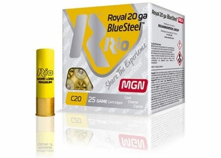 Rio Royal BlueSteel Magnum kal. 20 - 28 gram - korrel 4