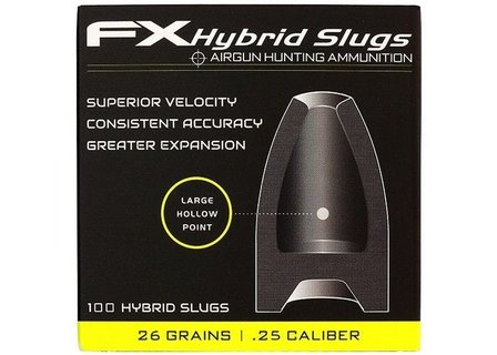 Slugs FX Hybrid 6.35 mm HP 26.3 grain (.250)