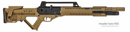 Hatsan invader auto Black, OD Green, FDE