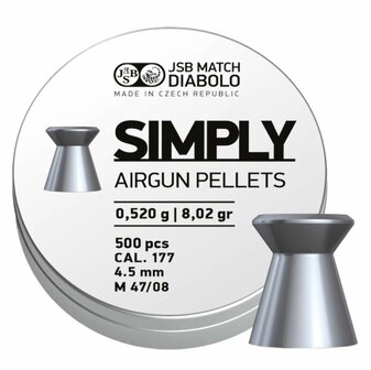 JSB Simply 4.5 mm 0.520 gr.