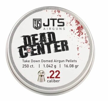 JTS Dead Center Precision Domed 5.5 mm 16.08 grain