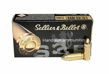 Sellier &amp; Bellot 9x19 mm Para FMJ 115 Gr.