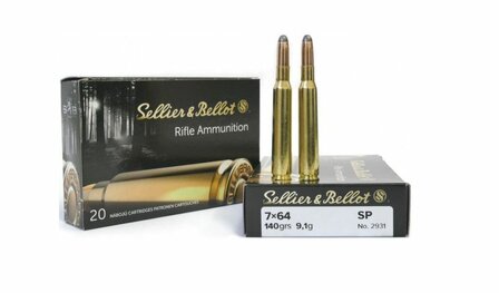 Sellier &amp; Bellot 7x64 SP 140 Gr.