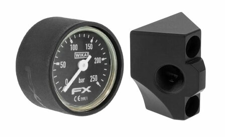 FX Angled Manometer Bracket Impact M3/M4/DRS incl. Manometer