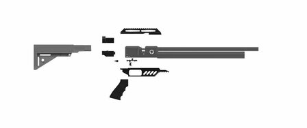 FX Conversiekit Dreamline Classic/Bullpup naar Tactical