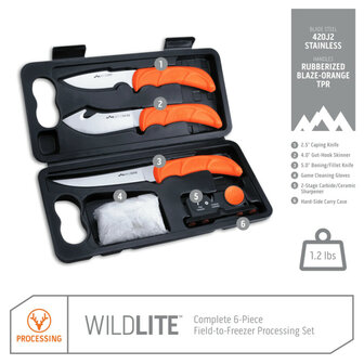 Outdoor Edge Knife Set Wild Lite