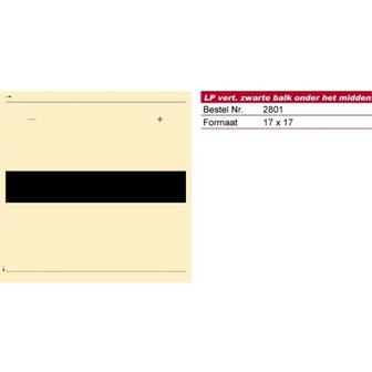 Schmid Paper Training Target 10/12m Pistol, 17x17, Middle Line Big