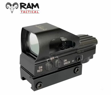 RAM Tactical Red &amp; Green Dot Reflex Sight