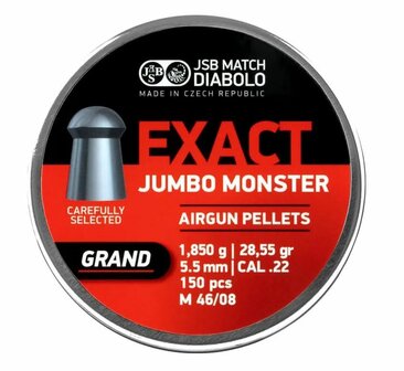 JSB Jumbo Exact Monster Grand 5.52 mm 28.55 grain