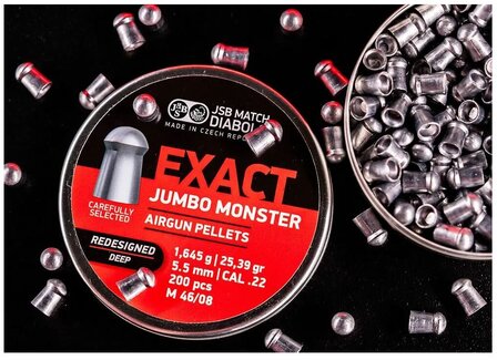 JSB Jumbo Exact Monster Redesigned Shallow 5.52 mm 25.39 grain