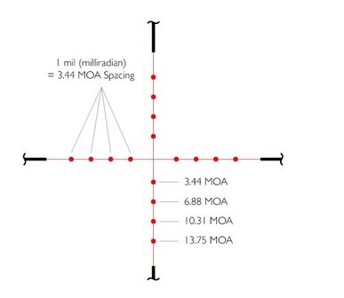 Hawke Vantage IR 3-9x40 Mildot