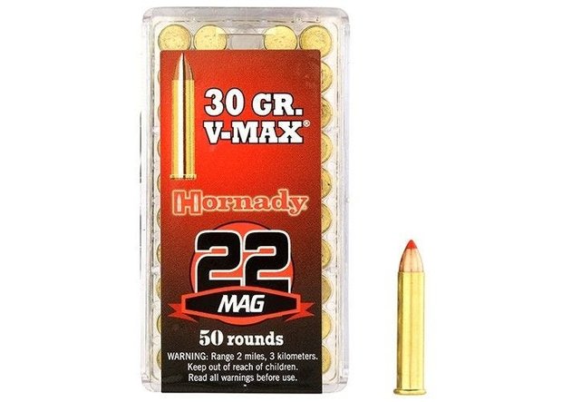 Hornady .22 WMR v-max