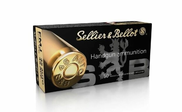 Sellier & Bellot .45 FMJ ACP Munitie 