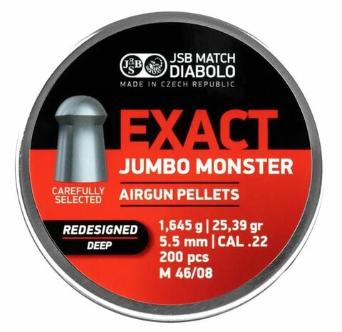 JSB Jumbo Exact Monster Redesigned Deep 5.52 mm 25.39 grain