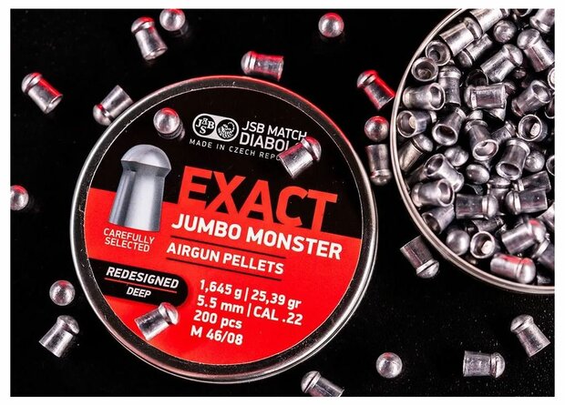 JSB Jumbo Exact Monster Redesigned Deep 5.52 mm 25.39 grain