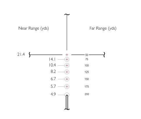 Hawke Vantage IR 4-12x50 Rimfire .22 LR Subsonic