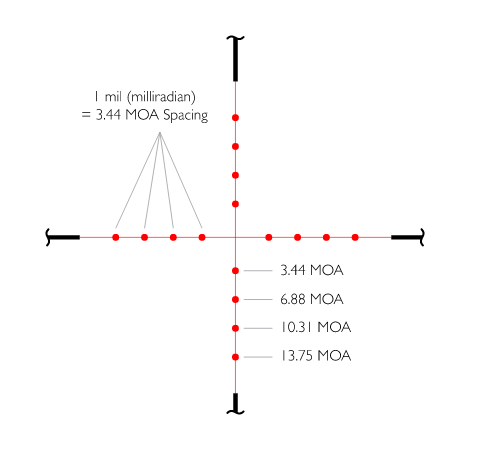 Hawke Vantage IR 3-9x50 AO Mildot