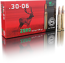 Geco Zero .30-06 Win. 20 stuks 8,8 gram / 136 grain.