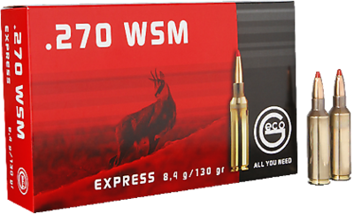 Geco express .270 WSM. 20 stuks 8,4 gram / 130 grain.