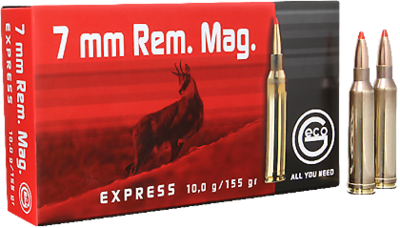 Geco express 7mm. Rem. Mag. 20 stuks 10 gram / 154 grain.