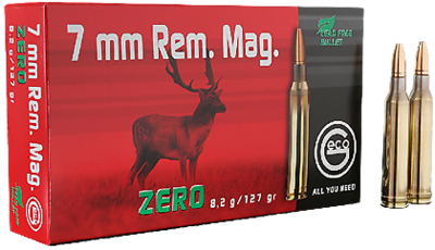 Geco Zero 7mm. Rem. Mag. 20 stuks 8,2 gram/ 127 grain.