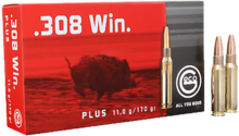 Geco plus .308 Win. 20 stuks 11 gram / 170 grain.