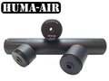 Huma Air moderator / demper MOD40-4/0 standaard 1/2 UNF