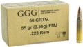 GGG  .223 Rem FMJ 55/3,6 p/50