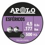 Apolo AA Esfericos (BB) 4,5 mm 500 st. 9.00/0,60 p