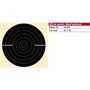 Schmid Paper Target 25m Pistol Rapid Fire/Duel, NOT Numbered, 52x55, 1 Target