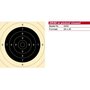 Schmid Paper Target Center 25/50m Pistol, 100m Rifle & Muzzleloader, Numbered, 26x26, 1 Target